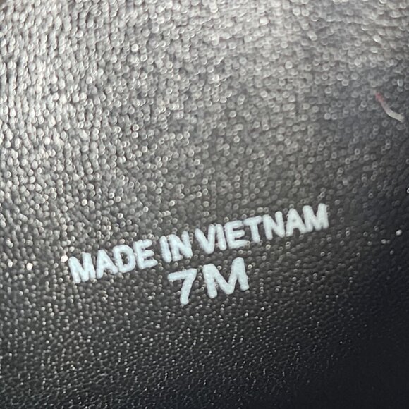 KATE SPADE Rayna Black Leather Knee-High Riding Boots Scallop Detail - Picture 8 of 10